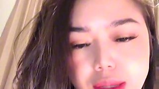 Glamour asian teen arousing xxx scene