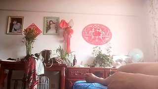 Amateur couple copulation on hidden cam