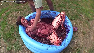 Bound & Fucked In Plum Jam Pt2 - MaryBitch