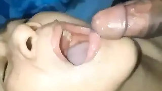 I swallow cum to my love once