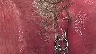 Shaving My Pierced Pussy