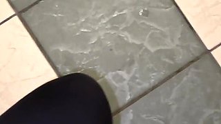 Compilation of Pissing in a Public Toilet! Close-up! POV!