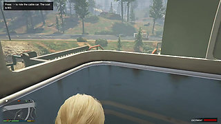 Tracey have sex with her Sugar daddy Trevor in cable car