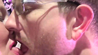 The Tounge Game Got Hot Kissing with All the Tounge They Got