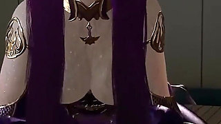 Ziyan Bigtits Goddess in a 3D Paradise - 3D Animation