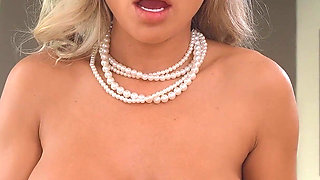 A Hot MMF Threesome with Blonde Busty Babe Shalina Devine