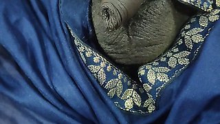 Sexy Bhabhi Gave Handjob to Brother in Law in Saree