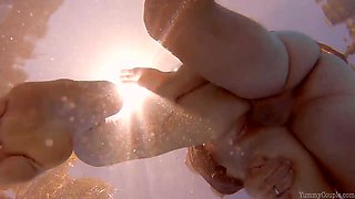 My swollen snatch gets man milk glazed