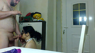 Whore Milf gag fucked