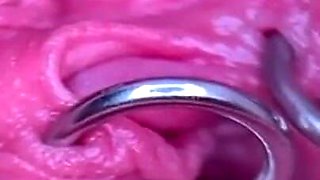 Extreme Close up Pee and My Pierced Pussy and Clit Compilati