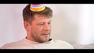 A bday gift from his wifey: letting him cheat on her with a naughty paramour