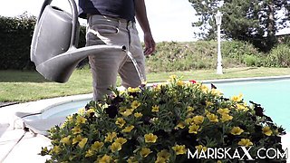 Flawless Nikky Clarisse and Mariskax at oral video