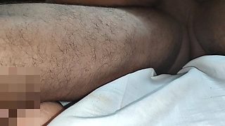 Friend's wife's chudayi friend's wife left by sitting on