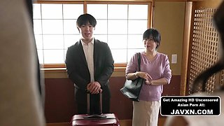 Japanese Housewife With Grandpa