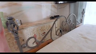Hot step sister handjob and blowjob