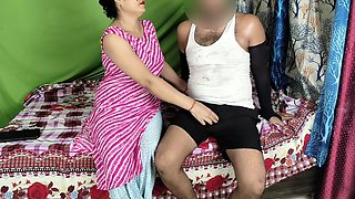 Stepsister Goes to Her Step Brother and Strokes His Dick and Says Fuck Me in Clear Hindi Voice