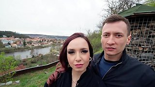 Czech girl with a pregnant belly gets fucked silly