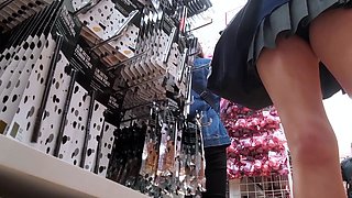Amateur upskirt riding