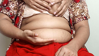 Brother-in-law is sucking the big breasts of a desi wife. Married couple homemade Bangladeshi sex.