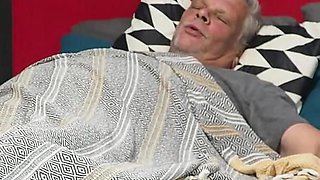 Ebony Nurse Helps Old Man to Get an Erection and Ride His Face