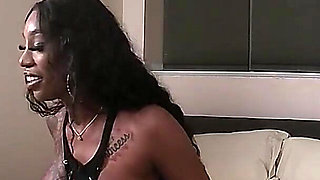 White Boy Pounds Juicy Black Ass in Front of Cuckold Husband Bts