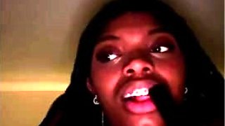 Hot Black Maid Does Some Webcam Black and Ebony