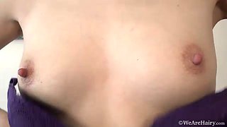 Cleo Dream gets naked after doing some cleaning - WeAreHairy