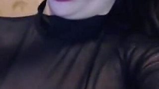 Boobs Play with Whip Cream