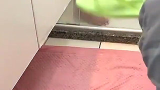 Trampling Foot Slave After Take Shower