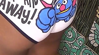 I Pushed Horny Erect Penis Down Slut Step Sister Tight Throat and Breasts Closeup with Point of View Blowjob