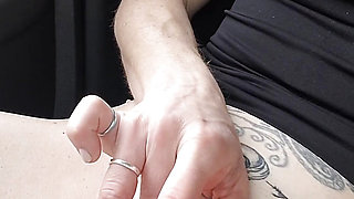 Public Agent: Sexy Tattoo Girl Dogging and Squirting in the Countryside