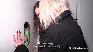 New MILF Sofie & Hairy Miulo - Short Gloryhole Before Gangbang