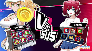 Ep13: Hentai Scenes with Margaret, Steffi and Maria - Academy Love Saga: Tennis Angels Ex