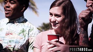 PURE TABOO Shy Virgin Paige Owens Lets Him Finish On Her Ass