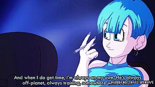 Cheating Wife Bulma's Gets A Birthday Gangbang