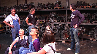 Pack Shagging at the Car Park