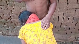 Desi Bhabhi Hard Fucked by Devar in Outdoor Sex - Big Ass Indian Wife
