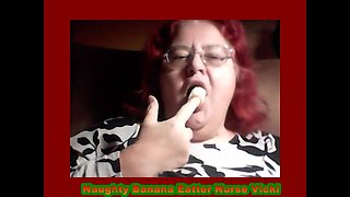 Naughty Banana Eater Nurse Vicki