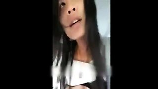 Amateur Chinese Quickie in Car