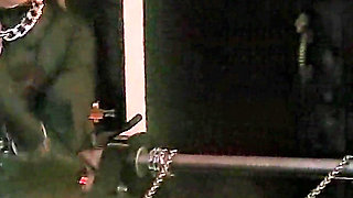 Stina Stone Femdom Handjob Tease Denial Facesitting by Mistress in Leather Gloves Part 1