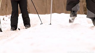 Elloize Arti and Angel Jolie hot lesbian affair