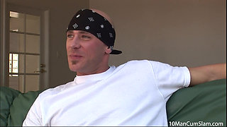 Movie From Alexa Lynn of 10 Man Cum Slam