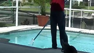 Desirae Spencer fucks pool guy: Big Tits, Big Ass  Blowjob Porn