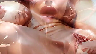 Hot Slave Hard Sex in Beach, Curvy Woman with Big Tits Sucking Big Dick, Slave Woman,ai Generation