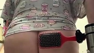 Amateur ass fucking and spanking