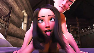 Dirty Magic: First Anal Try for Horny Ukrainian Magician Babe - HD Hentai Animation