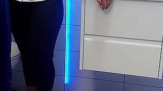 Housewife Stuck in Washing Machine and Plumber Fucked Her
