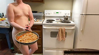Big Butt! Tiny Titties! Hairy Pussy! And Tofu! Naked in the Kitchen Episode 76