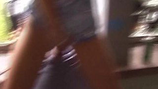 Pretty German Doll Rides Big Dick in the Warehouse