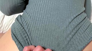 Czech amateur blowjob and fucking POV in public